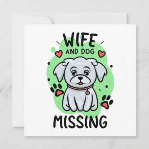 Ehefrau und Hund Vermisst