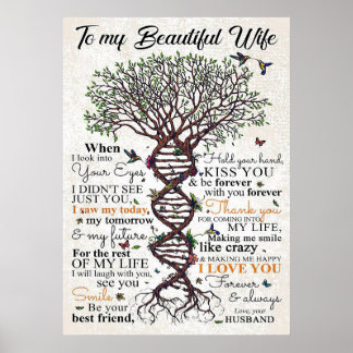 Ehefrau zu meiner schönen Ehefrau Poster