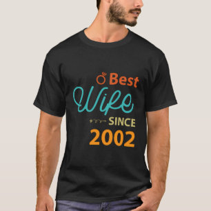 Ehefrau zum 18. Hochzeitstag seit 2002 T-Shirt