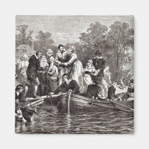 Ehefrauen für die Siedler in Jamestown Magnet