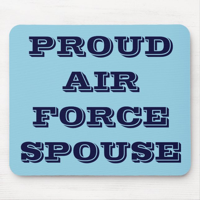 Ehegatte der Mousepad-Luftwaffe Mousepad (Vorne)