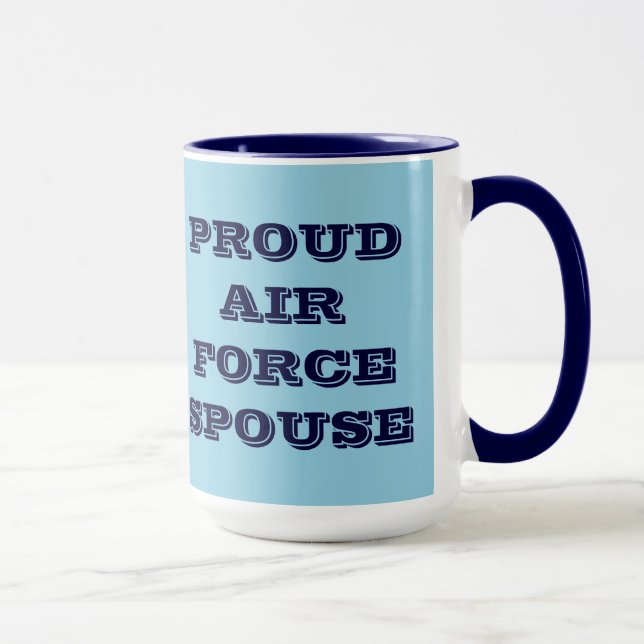 Ehegatte der Tasse mit hoher Luftwaffe (Rechts)