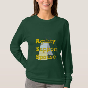 Ehegatte zur Unterstützung von Agilitys 1 T-Shirt