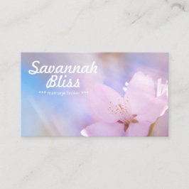 Ehemaklerrosa individuell anpassbar visitenkarte