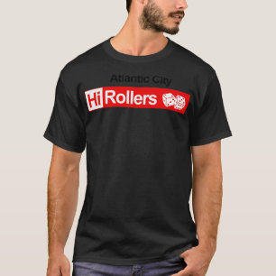 Ehemalige Atlanta City Hi Rollers Basketball CBA T-Shirt