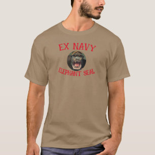 Ehemalige Marine Elefantensiegel HG T-Shirt