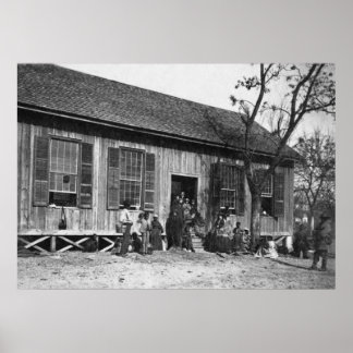 Ehemalige Sklaven in South Carolina, 1860er Poster
