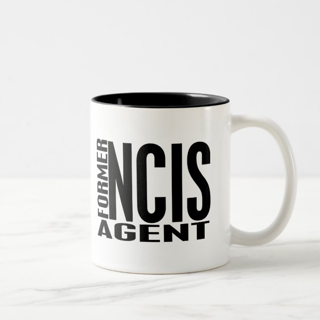 Ehemaliger NCIS Agent Zweifarbige Tasse (Rechts)