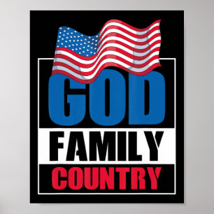 Ehemaliger Soldat der Familie, Patriot Poster
