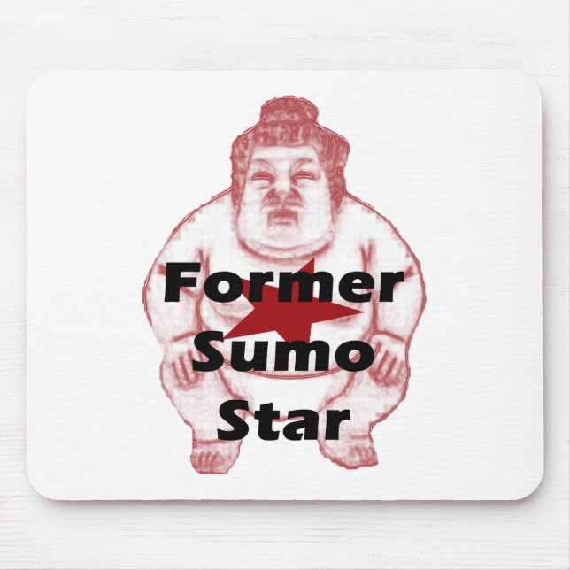 Ehemaliger Sumo-Stern Mousepad (Vorne)