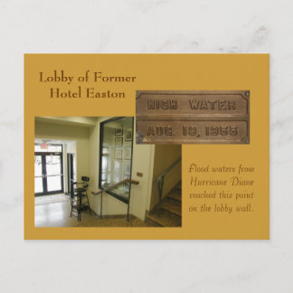 Ehemaliges Hotel Easton Postkarte
