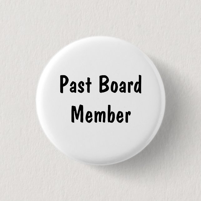 Ehemaliges Vorstandsmitglied Button (Vorderseite)