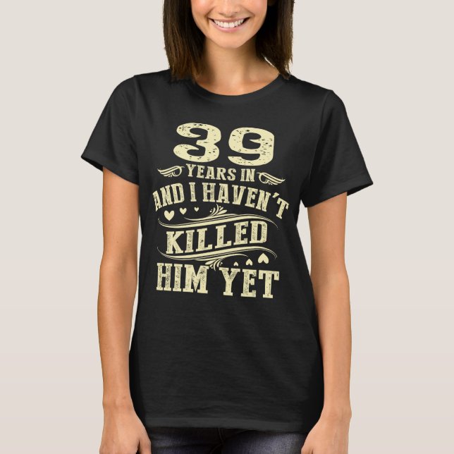 Ehemann, 39. Hochzeitstag T-Shirt (Vorderseite)