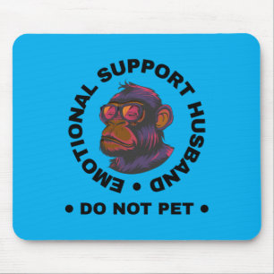 Ehemann als emotionale Unterstützung für Männer -  Mousepad