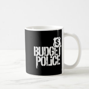 Ehemann Budget Polizei Ehefrau Einkaufs Ausgaben Kaffeetasse