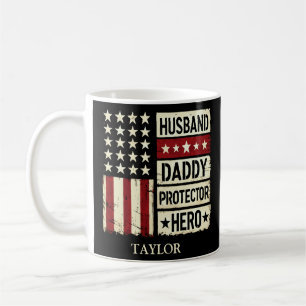 Ehemann Daddy Beschützer Held  Kaffeetasse