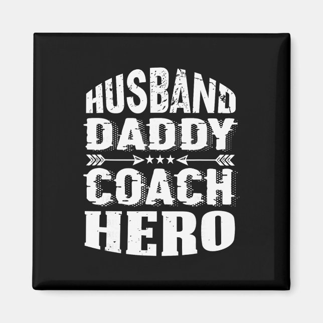 Ehemann Daddy Coach Held Trainer Fußballtrainer Su Magnet (Vorne)
