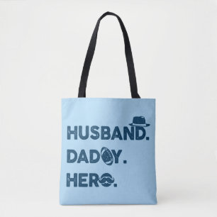 Ehemann. Daddy. Held. Retro-Grafik