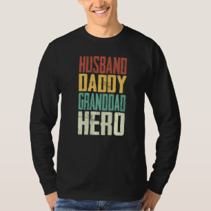 Ehemann Daddy Opa Held Stolz Opa Väter T-Shirt