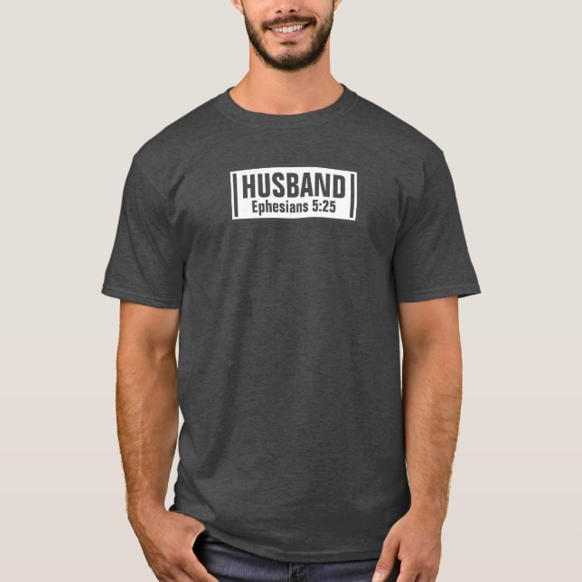 Ehemann - Dark-T - Shirt für Männer (Vorderseite)