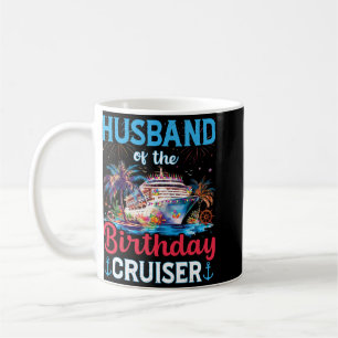Ehemann des Geburtstagscruisers Lustige Kreuzfahrt Kaffeetasse
