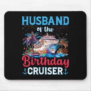Ehemann des Geburtstagscruisers Lustiges Kreuzfahr Mousepad
