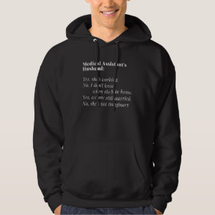 Ehemann des medizinischen Assistenten des Mannes Hoodie
