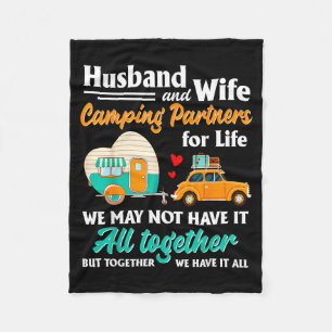 Ehemann Ehefrau Camping-Partner Lebensdesign Fleecedecke