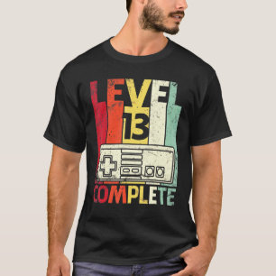 Ehemann Ehefrau Gamer Heiraten Jubiläum Level 13 J T-Shirt