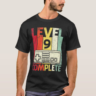 Ehemann Ehefrau Gamer Heiraten Jubiläum Level 9 Ja T-Shirt
