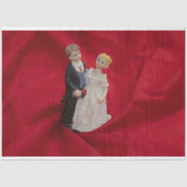 Ehemann & Ehefrau (Hochzeitstag, Ehe) Seidenpapier