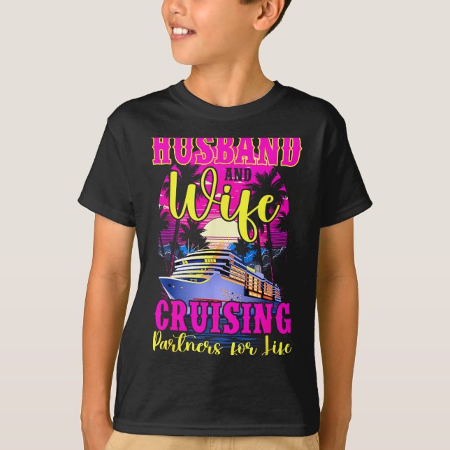 Ehemann Ehefrau Hochzeitstag Honig Design T-Shirt (Vorderseite)