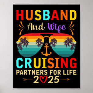 Ehemann Ehefrau Kreuzfahrtpartner Fürs Leben 2025  Poster