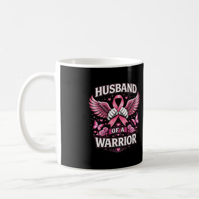 Ehemann einer Kriegerin Kaffeetasse (Links)