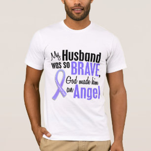 Ehemann-Esophageal Krebs des Engels-1 T-Shirt