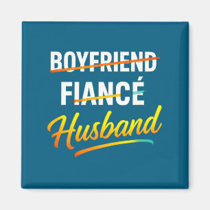 Ehemann Freund Verlobter Ehemann Humor Magnet