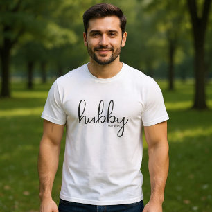Ehemann Gegründet Persönliches Jahr T-Shirt