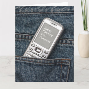 Ehemann Happy Vatertag Karte