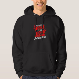 Ehemann kämpft Hämophilie Unterstützung Hämophilie Hoodie