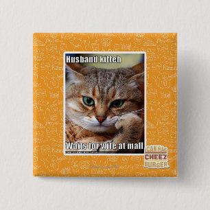 Ehemann Kitteh Button