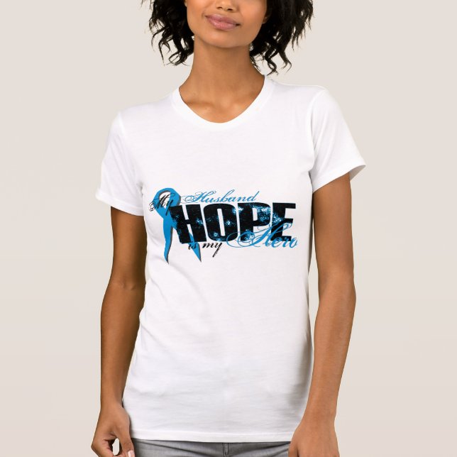 Ehemann mein Held - Prostatahoffnung T-Shirt (Vorderseite)