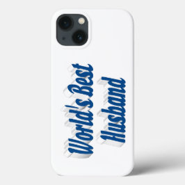 Ehemann mit meerblauem Text iPhone-Hülle Case-Mate iPhone Hülle