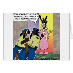 Ehemann Neutered Funny Dog oder Polizeigeschenke &