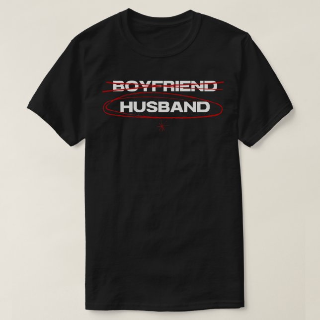 Ehemann Nicht Freund T-Shirt (Design vorne)
