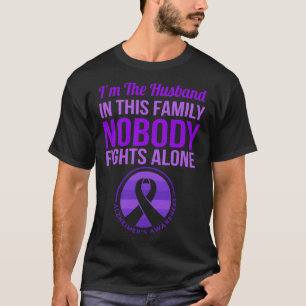 Ehemann Niemand kämpft allein Alzheimerheimer's Be T-Shirt