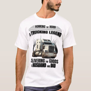 Ehemann Papa LKW-Legende T-Shirt