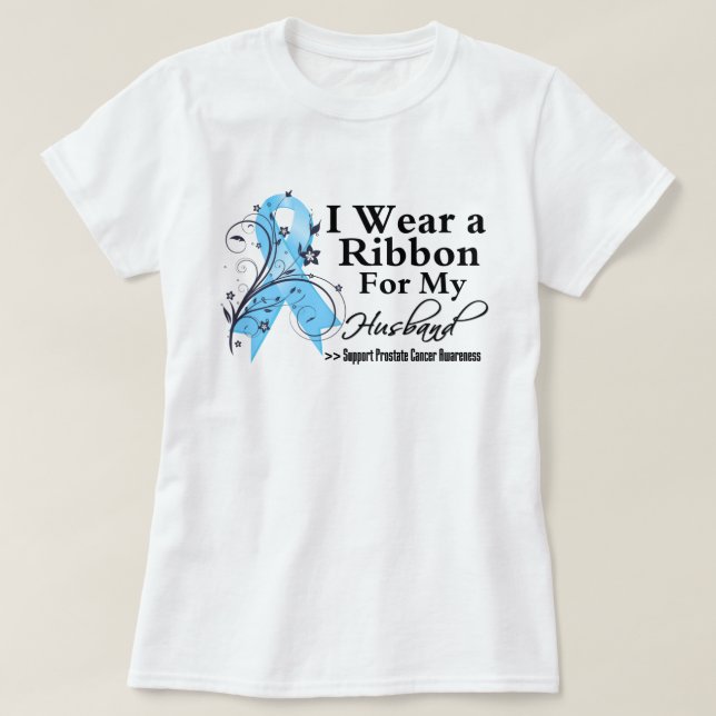 Ehemann-Prostatakrebs-Band T-Shirt (Design vorne)