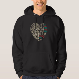 Ehemann Schutzengel Witwe Zitat Verwitwete Frau Mi Hoodie