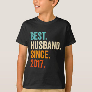 Ehemann seit 2017 8. Hochzeit T-Shirt