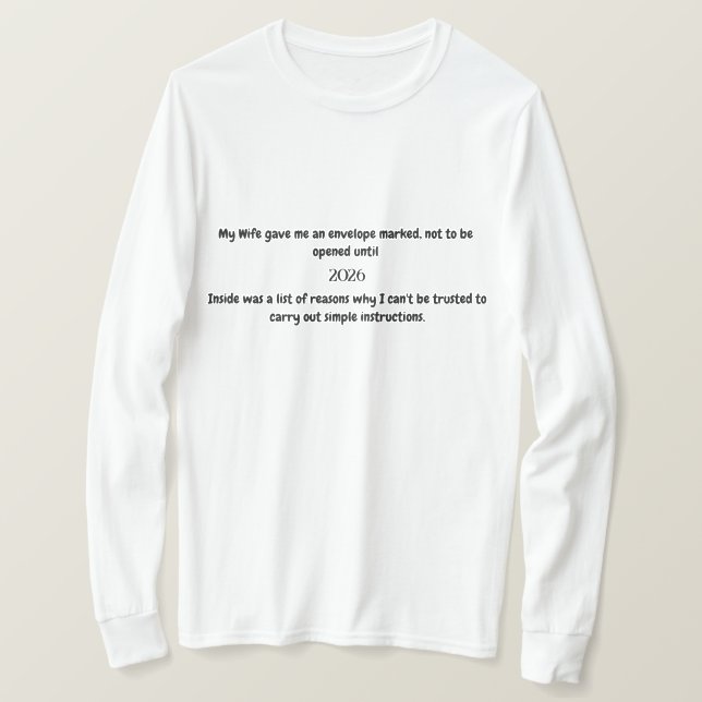 Ehemann T-Shirt (Design vorne)
